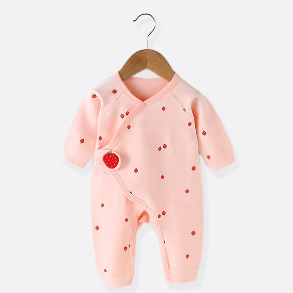 Baby Mira Newborn Fruit Kimono Romper