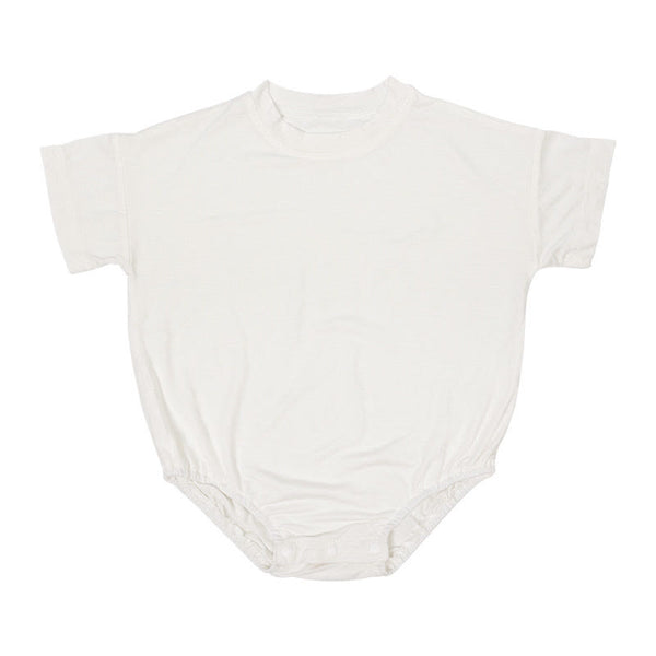 Baby Solid Color Simple Soft Bodysuit