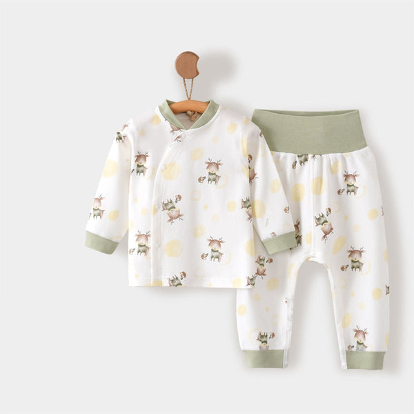 Baby 2-Piece Bear Family Pajamas Set