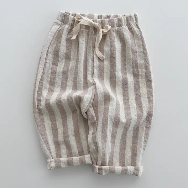 Baby Mira Kids Striped Drawstring Pants