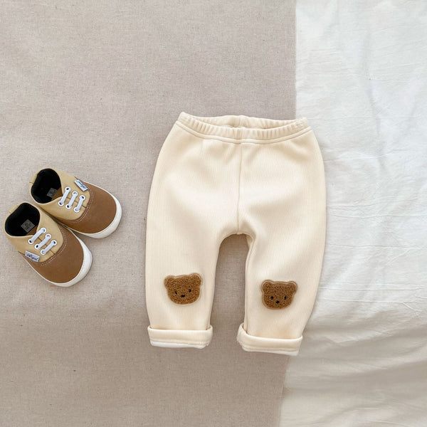 Baby Bear Patch Lovely Basic Pants