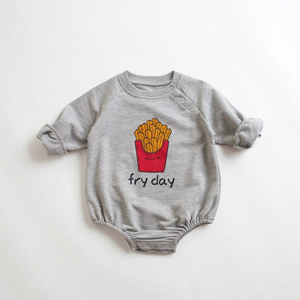 Baby Mira French Fries Bodysuit