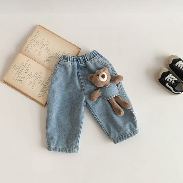 Baby Bear Doll Demin Blue Pants