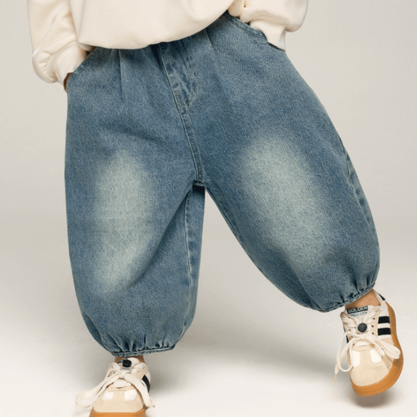 Baby Mira Toddler Simple Denim Joggers