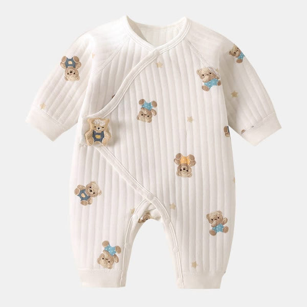 Baby Star Bear Kimono Romper