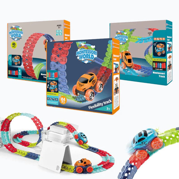 Baby Mira Super-Flexible Car Track: Fun Meets Learning!